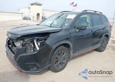 2023 Subaru Forester Sport z USA, uszkodzony, nr VIN JF2SKAGC4PH411925